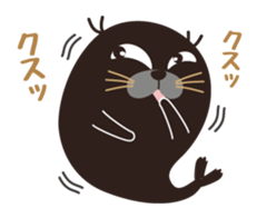 KUROGOMA spicy talk sticker #3284739