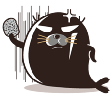 KUROGOMA spicy talk sticker #3284743