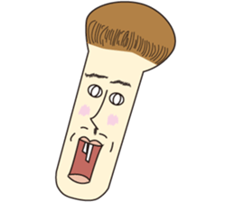 surreal mushrooms sticker #3284757