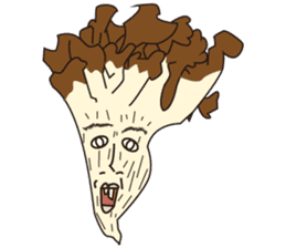 surreal mushrooms sticker #3284758
