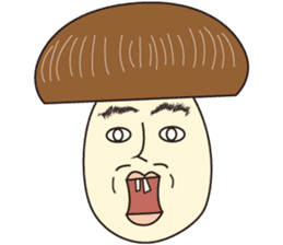 surreal mushrooms sticker #3284759