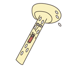 surreal mushrooms sticker #3284760
