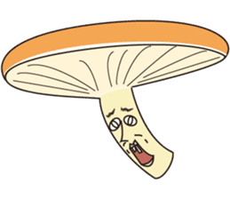 surreal mushrooms sticker #3284764