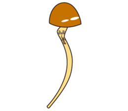surreal mushrooms sticker #3284772