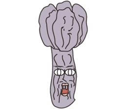 surreal mushrooms sticker #3284775