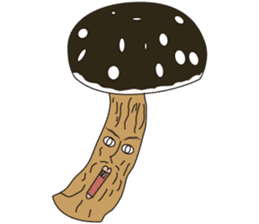 surreal mushrooms sticker #3284776
