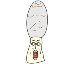 surreal mushrooms sticker #3284785