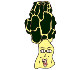 surreal mushrooms sticker #3284789