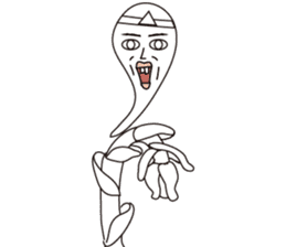 surreal mushrooms sticker #3284790