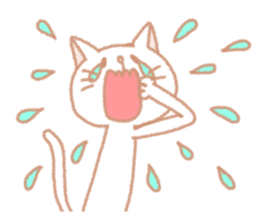 White cat is from Fukuoka city,Japan. sticker #3284827