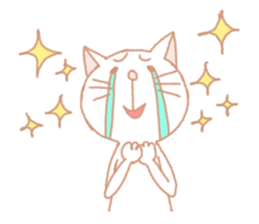 White cat is from Fukuoka city,Japan. sticker #3284829