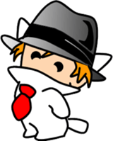 Hatter of cat sticker #3285555