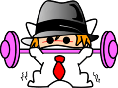 Hatter of cat sticker #3285557