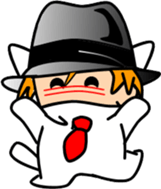 Hatter of cat sticker #3285559