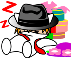 Hatter of cat sticker #3285561