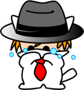 Hatter of cat sticker #3285564