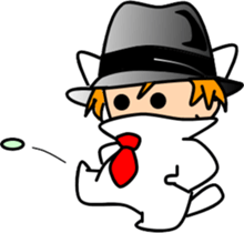 Hatter of cat sticker #3285567