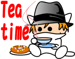 Hatter of cat sticker #3285571