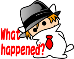 Hatter of cat sticker #3285573