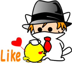 Hatter of cat sticker #3285574