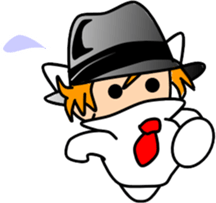 Hatter of cat sticker #3285576