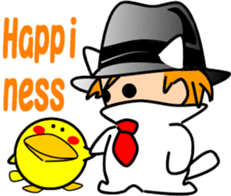 Hatter of cat sticker #3285577