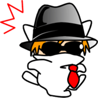 Hatter of cat sticker #3285584