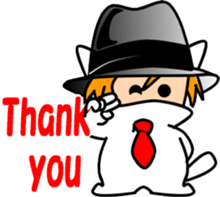 Hatter of cat sticker #3285586