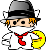 Hatter of cat sticker #3285589