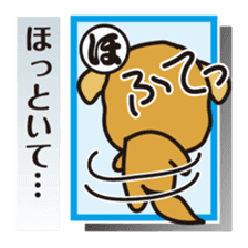 Part4.Feelings of dog Iroha Karuta basis sticker #3285965