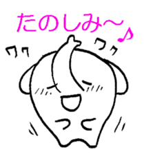 The elephant makes you feel all right. sticker #3286277