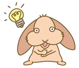 Rabbit of Ryo-chan sticker #3286392
