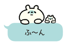 TALKING WHITE BEAR MERCHAN sticker #3286447