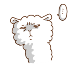 Good alpaca day! sticker #3286622