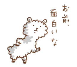 Good alpaca day! sticker #3286627