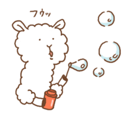 Good alpaca day! sticker #3286646