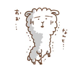 Good alpaca day! sticker #3286657