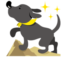 Black Labrador Retriever's Sticker sticker #3286736