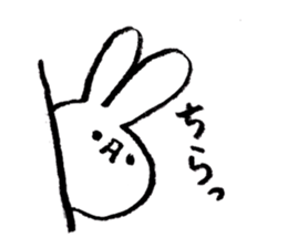 Sticker of rabbit. sticker #3287202