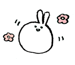 Sticker of rabbit. sticker #3287212