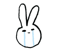 Sticker of rabbit. sticker #3287213