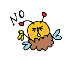 honeybee buzz-buzz sticker #3287259
