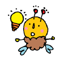honeybee buzz-buzz sticker #3287279