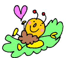 honeybee buzz-buzz sticker #3287281