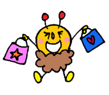 honeybee buzz-buzz sticker #3287282