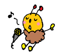 honeybee buzz-buzz sticker #3287283