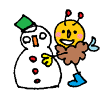 honeybee buzz-buzz sticker #3287289