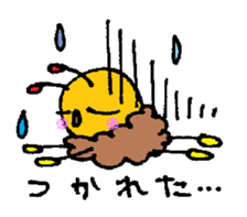 honeybee buzz-buzz sticker #3287295