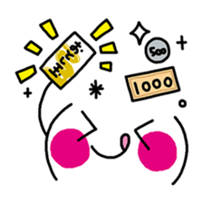 New Year Kaomoji sticker sticker #3287657