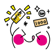 New Year Kaomoji sticker sticker #3287657